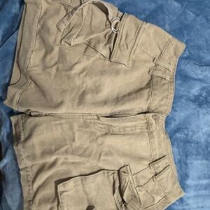 Khaki Cargo Shorts